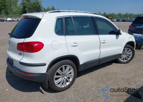 2016 Volkswagen Tiguan Se из США, поврежденный, VIN WVGBV7AX9GW529044